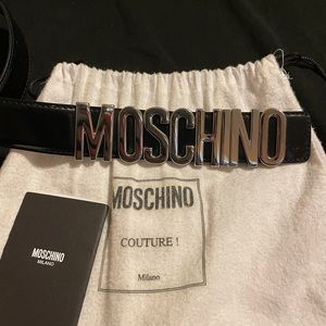 Moschino Leather belt